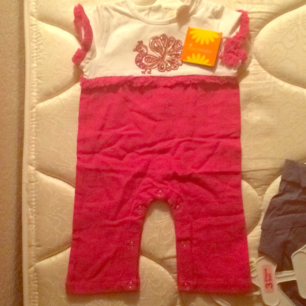 3-6 month MasalaBaby outfit/onesie NEW!